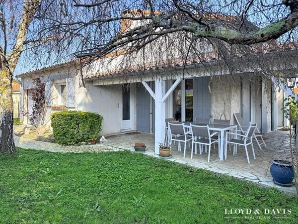 Meschers centre : Maison 144 m², 3 chambres, terrain 548 m²