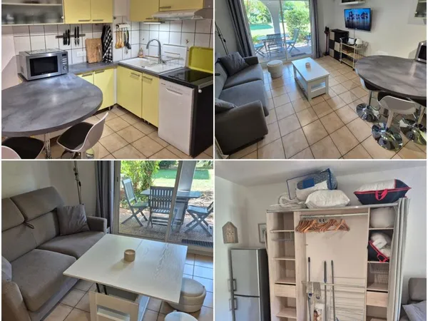 Studio meublé 27 m² - Canet-Plage - étudiant ou professionnel en déplacement - Toutes charges inclus