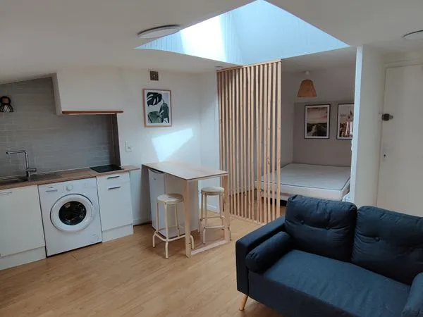T1 bis 25 m² meublé et rénové - centre Ruelle