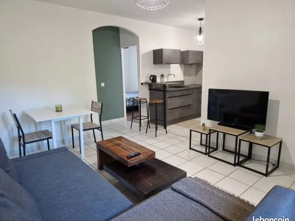 Appartement 1 salon 2 chambre