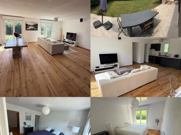 Maison 105m2 avec jardin à Tosse