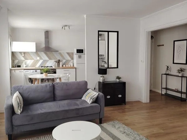 Saint-Brieuc - T3 meublé de 62 m² - Très bon Etat