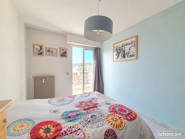 T4 - BAIL ETUDIANT - 3 chambres COLOC - Nice Riquier/ST JEAN d'ANGELY - Tram T1