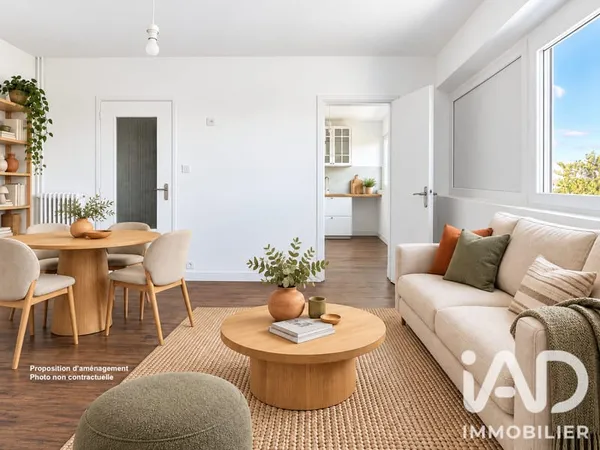 Appartement 2 pièces 42 m²