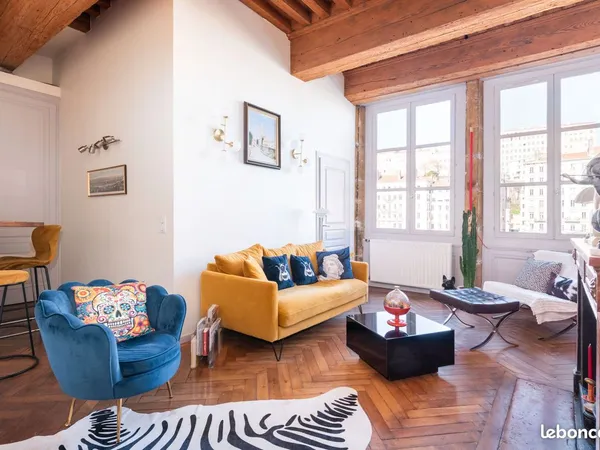 Vieux Lyon - Appartement familial - Vue Saône exceptionnelle