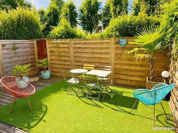 ANGLET - Grand T2 63 m² avec terrasse plein sud de 33 m²