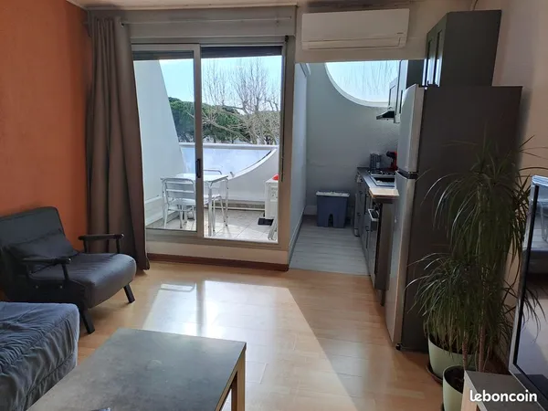 A vendre - 2 pièces avec Cabine Quartier du Ponant, La Grande Motte