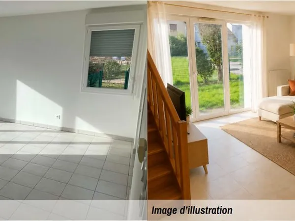 Duplex T3 de 64m² avec jardin privatif et parking en sous-sol (Vente entre particuliers)