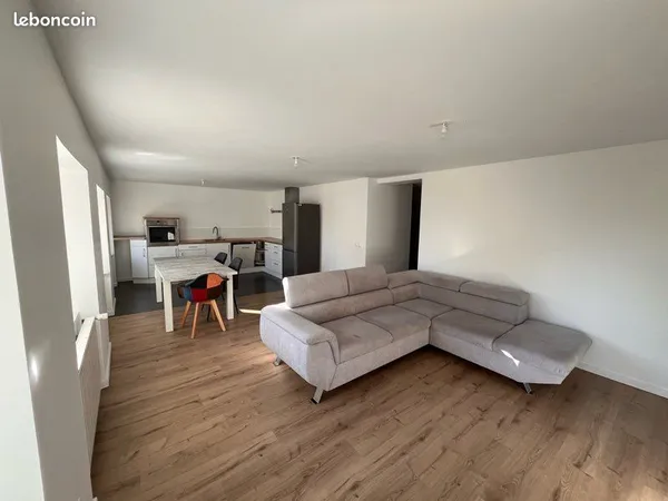 Appartement meublé 68 m² - 2 chambres - proche gare TGV, HNFC & Suisse