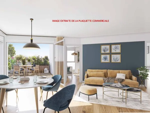 Appartement 3 pièces 58 m²