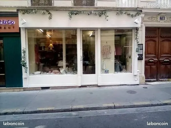Cession droit au bail Boutique Paris 16