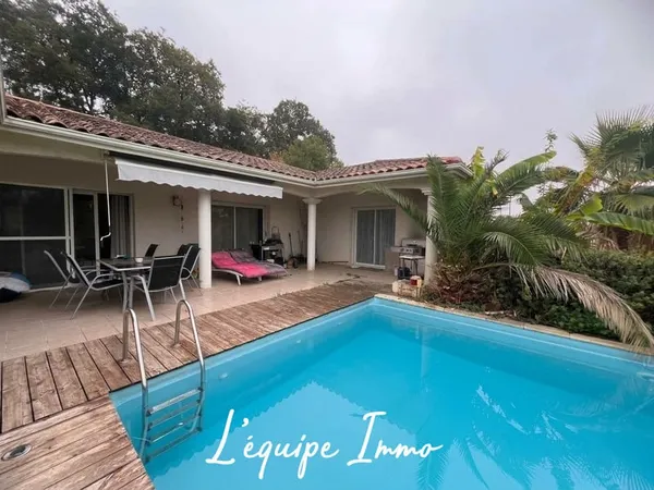 Maison familiale 6 chambres 195m2 avec piscine et sous sol t