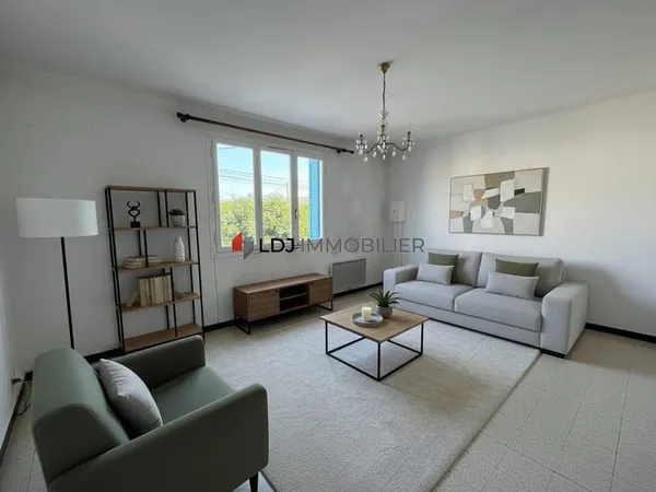 Appartement T4 garage et jardin