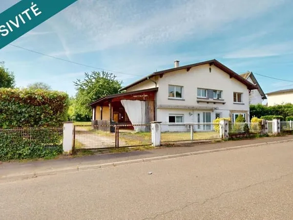 GUNDOLSHEIM  Une maison familiale aux multiples possibilités sur près de 20 ares de terrain