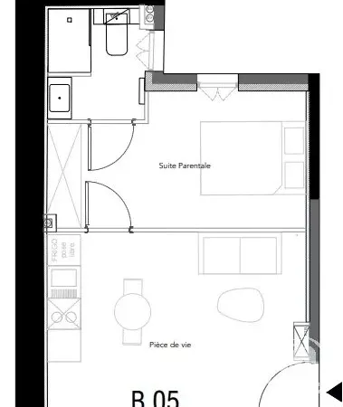 Appartement neuf près du port