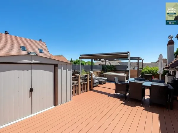 IMMEUBLE AVEC RESTAURANT ET DUPLEX ALSACIEN