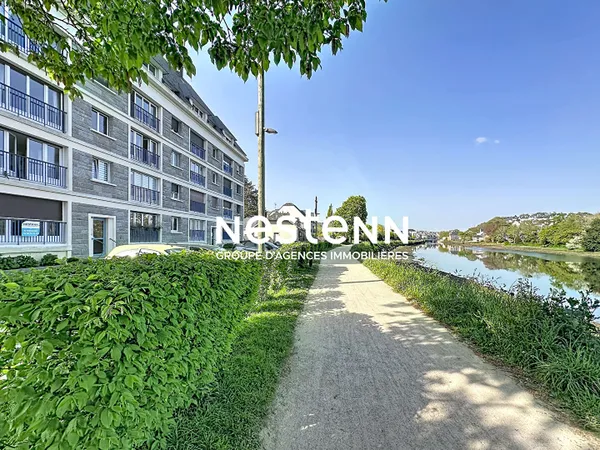 Appartement Quimper Halage - Type 2 avec garage et vue Odet