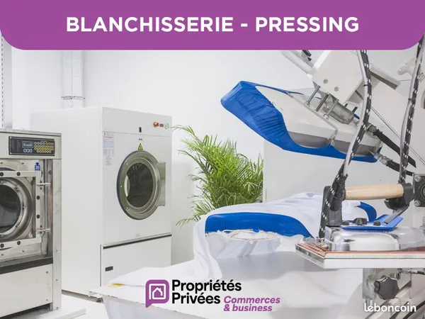 Fonds de commerce pressing 200 m²