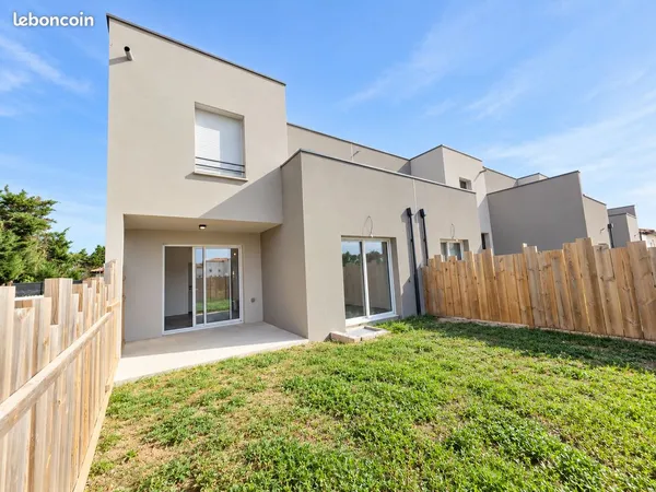 À louer - Maison T5 de 109,31 m² - 4 chambres - Jardin, terrasses & garage - Montélimar