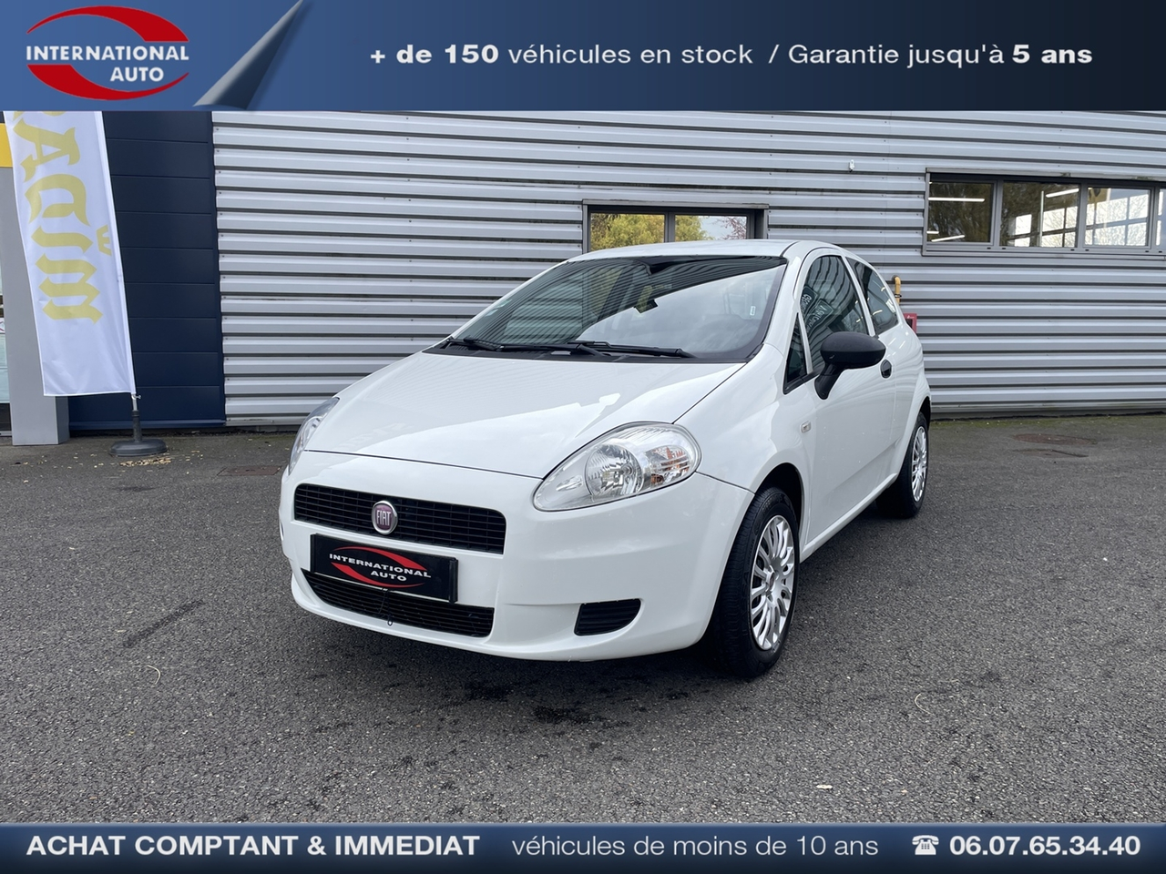 Fiat Grande punto 1.3 MULTIJET 16V 75CH CULT 3P occasion - Diesel - 2010 - 141 048 km - 4 990 € - Auneau (Eure-et-Loir) 992783481093 — photo 1