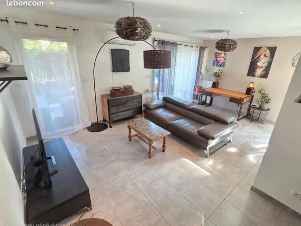 Appartement 82m2 avec terrasse de 20m2 et garage