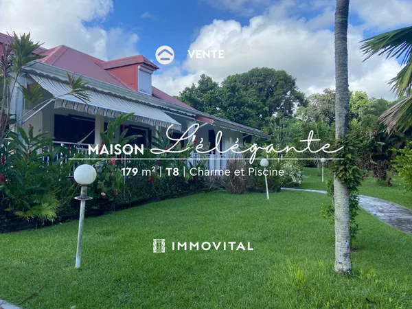 Maison avec piscine - 6 chambres