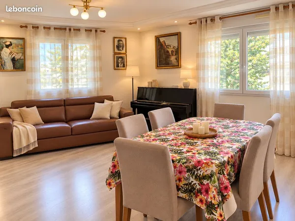 So ouest - 3 pièces de 80 m² avec parking - possibilité 3 chambres