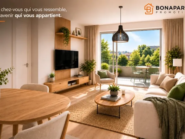 Appartement 2 pièces 44 m²