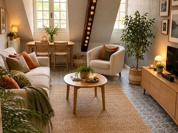 Charmant f2 t2 meuble