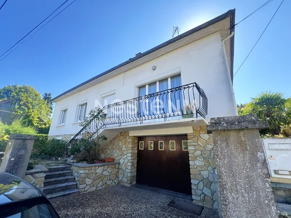 MAISON 4 CHAMBRES SUR SOUS SOL AVEC TERRAIN À VENDRE SUR VALENCAY (INDRE 36)