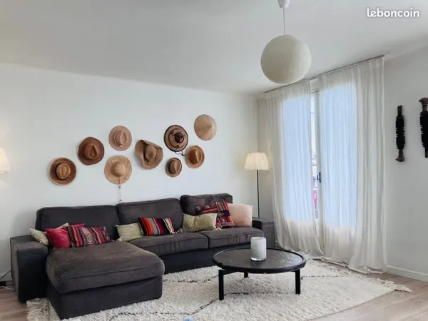 Charmante maison avec 3 chambres et petit jardin (83m2 + 17m2 de veranda)