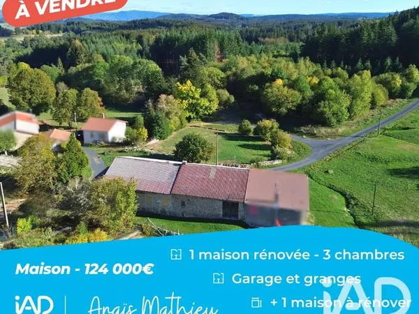 Vente Maison de campagne 4 pièces