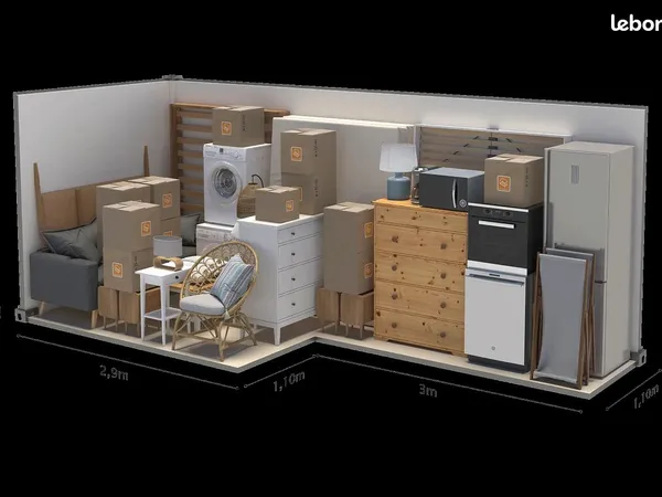 SELF STOCKAGE, garde meubles, BOX, entrepôts - A partir de 11m2 (SELFSTOCKAGE, garde meubles, BOXm3)