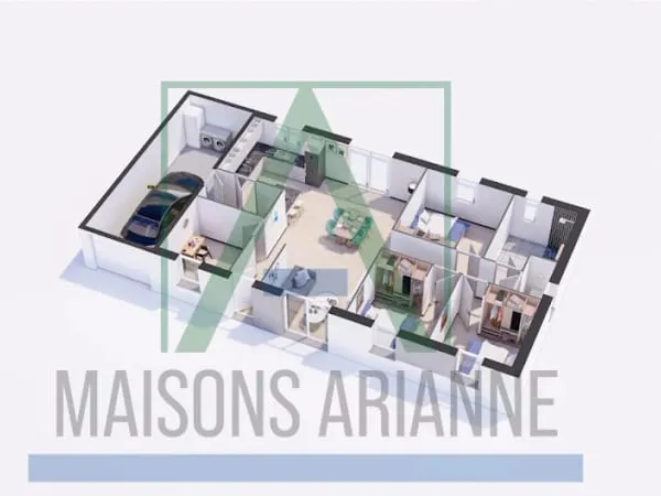 Maison neuve 6 pièces 98 m²