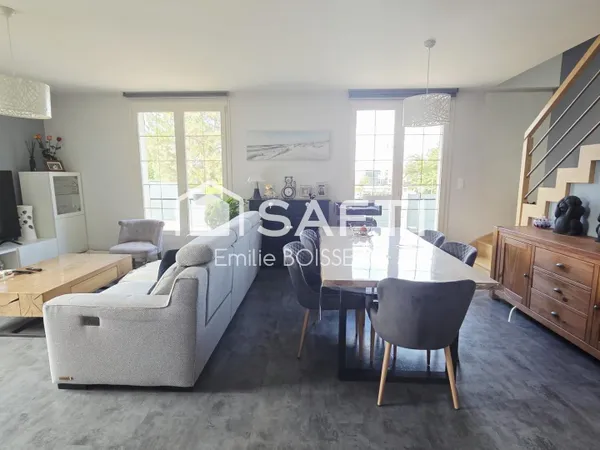 Maison 5 chambres sous sol jardin