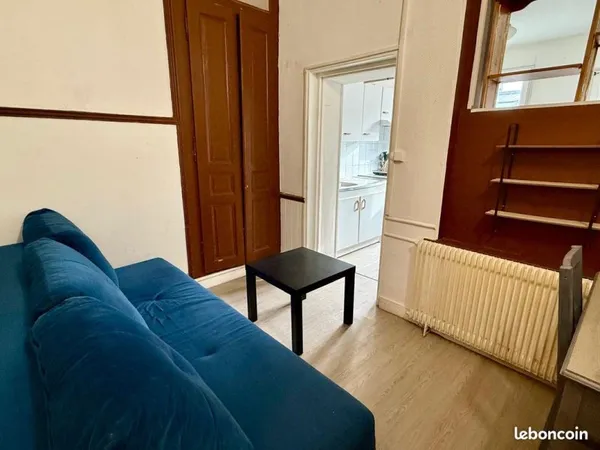 Studio 1 pièce 19 m²