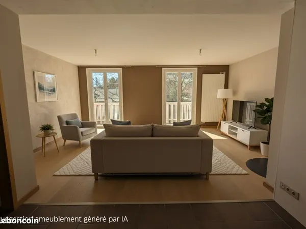 Appartement 3P 88m², jardin, balcons, cave, parking Ribeauvillé, proximité centre ville
