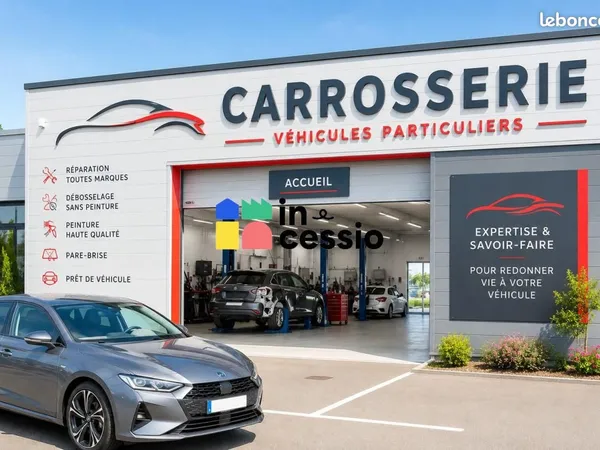 Fonds de commerce autos 598 m²