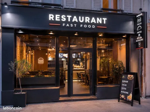 À vendre - Restaurant fast-food refait à neuf à Ris-Orangis (haut de Ris)