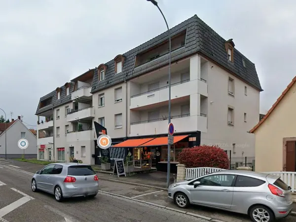 Haguenau Beau 3 pièces avec grand balcon dans une résidenc