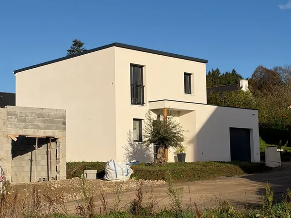 PROJET MAISON CONTEMPORAINE À BÂTIR