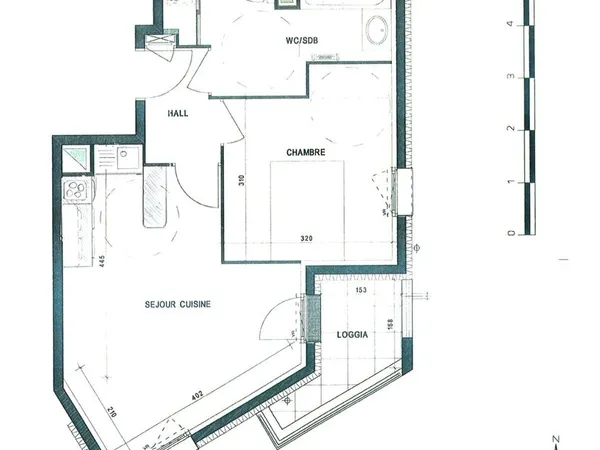 Appartement T2 Villeurbanne montchat en coeur îlot