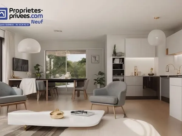 Appartement 3 pièces 62 m²
