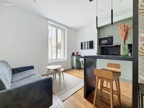 Studio 21m² entièrement rénové à neuf - Reims / Secteur Pompelle