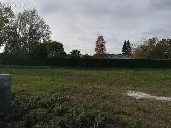 Terrain 401 m² Tresses
