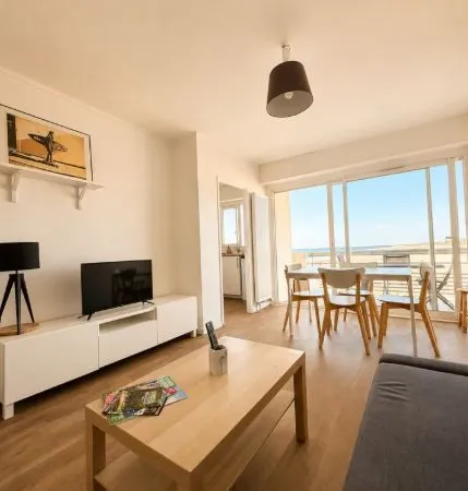 T2 bis meublé étudiant face océan - Anglet Chambre d'Amour