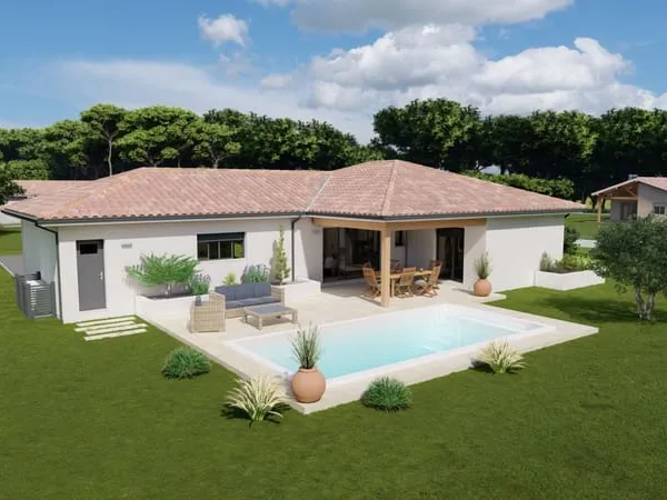 Projet de construction d'une maison 111 m² avec terrain à MESSANGES (40)