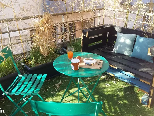 Loue bel appartement meublé T2 de 47m² spacieux