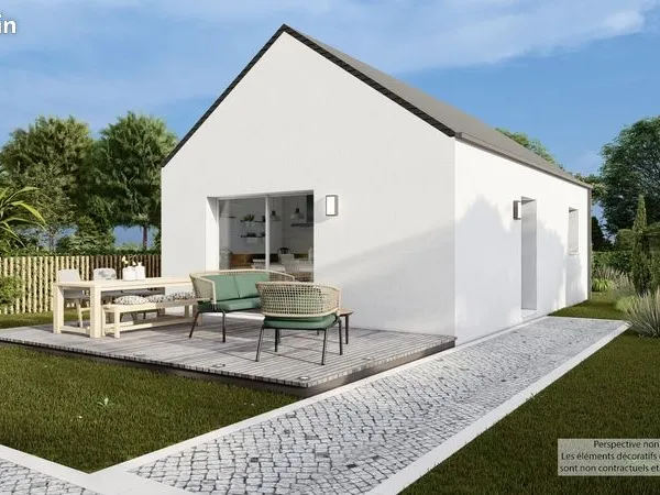 Maison 3 pièces 44 m²