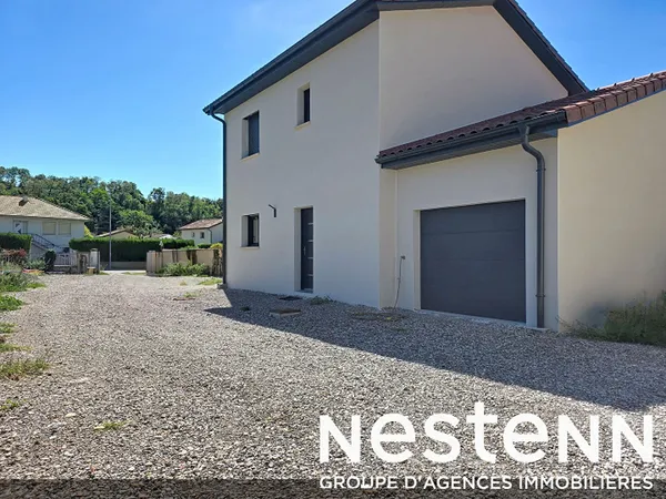 SAINT BONNET DE MURE - Maison de 2026 non mitoyenne de 110 m² habitables + garage sur parcelle de te